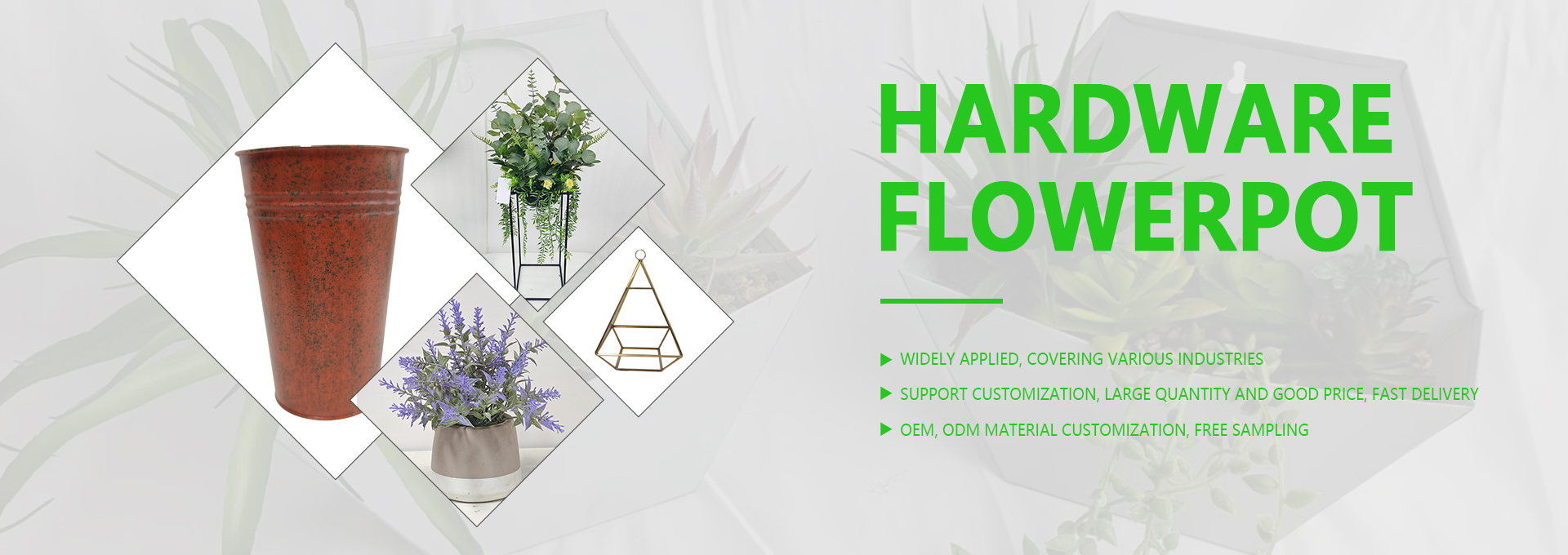 Hardware flowerpot